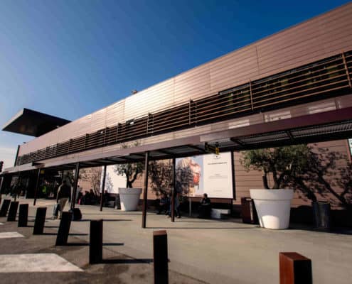 aeroporto rivestimento facciata